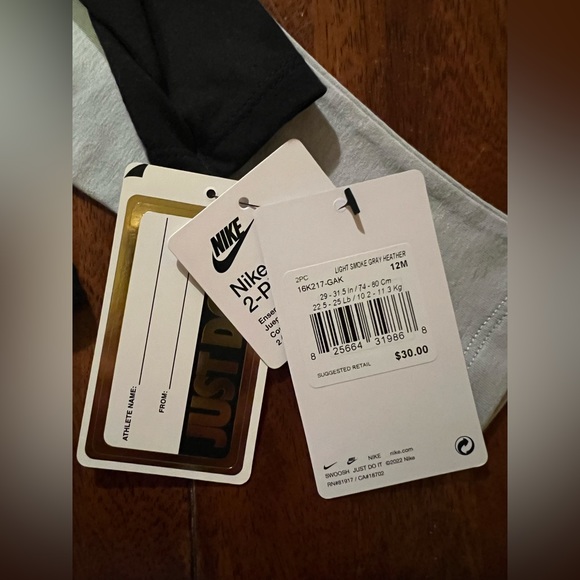 Nike 2-piece set, Just Sparkle, size 12 months, NWT - Picture 6 of 9